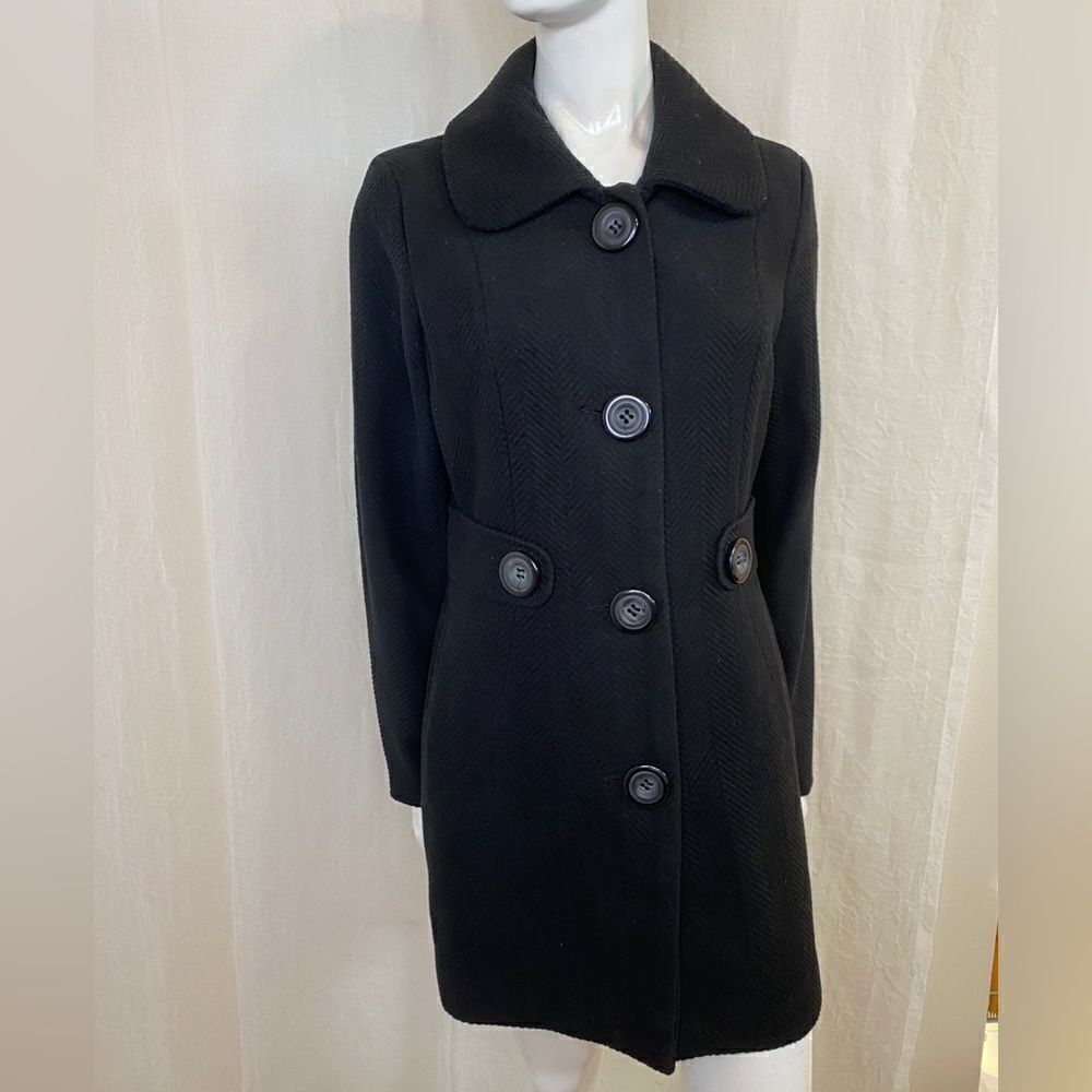 Joujou Black Coat Size  Junior XL or Woman's Small